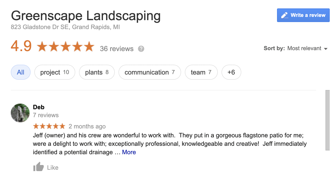 landscaper online review