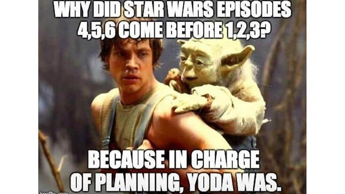 star wars joke meme