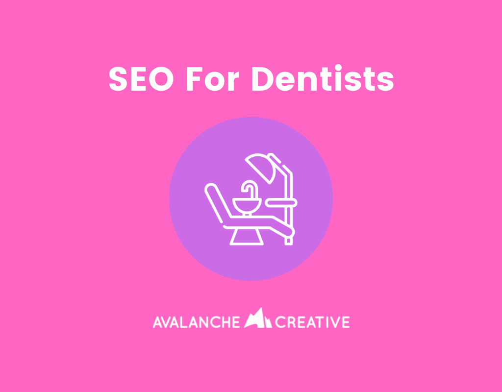 Image that reads SEO for Dentists