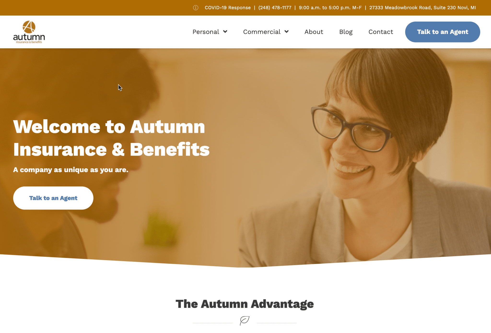 autumn insurance website