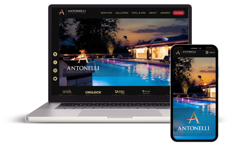 Antonelli Landscape website