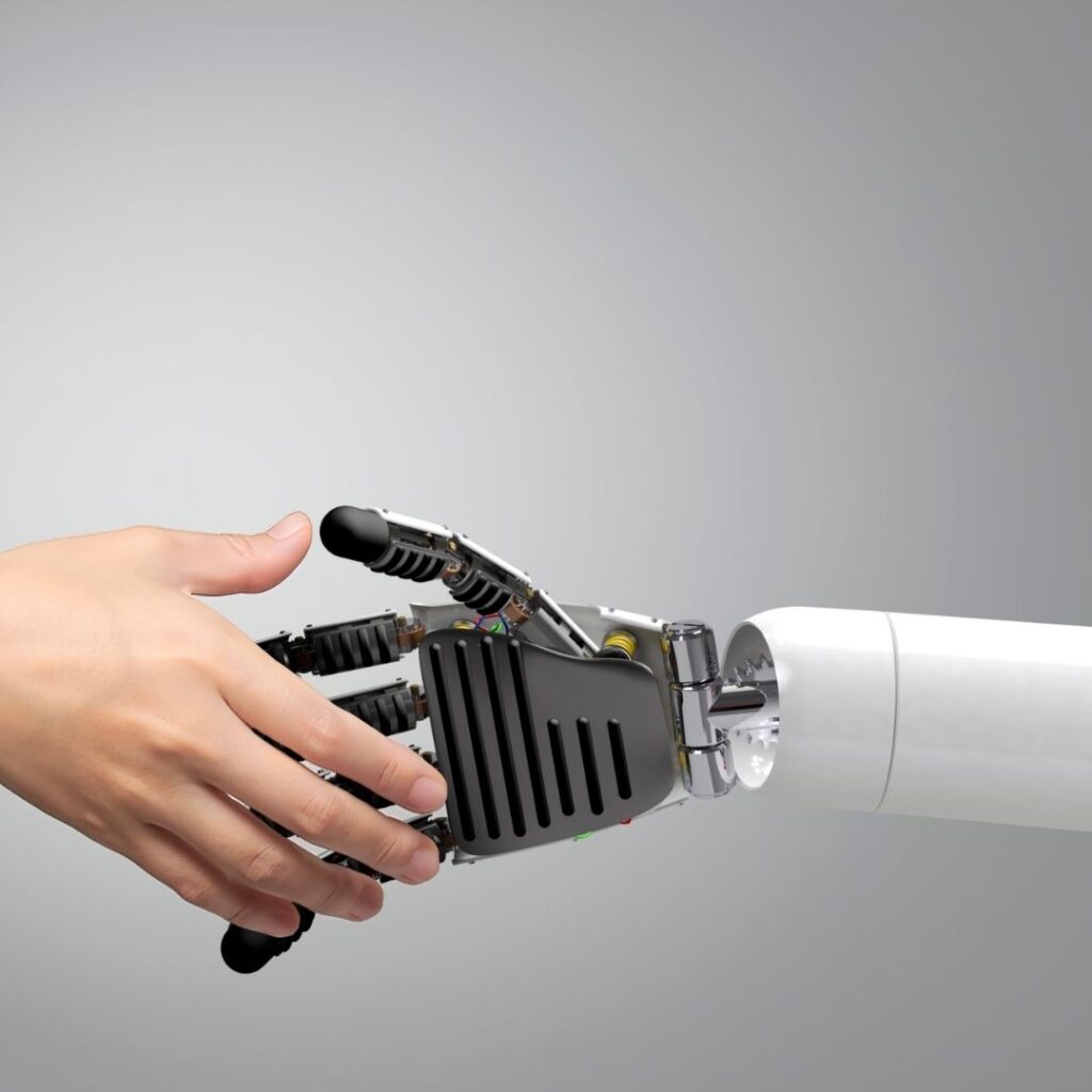 AI handshake AI handshake