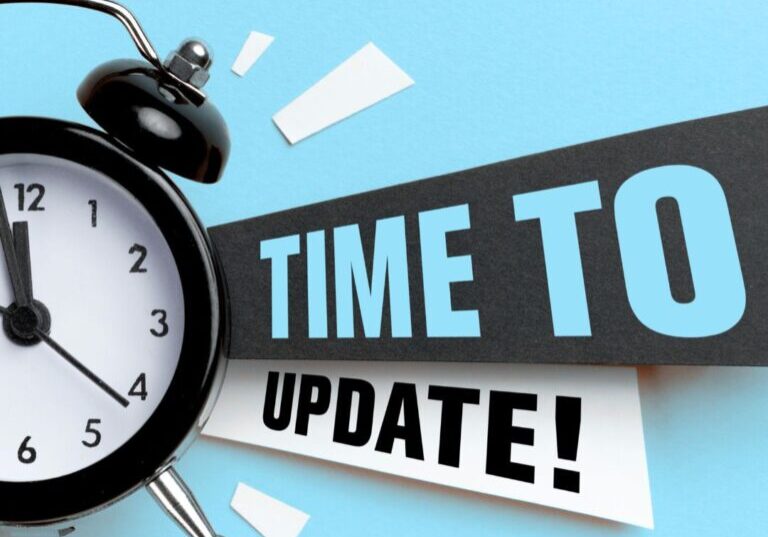 time to update time to update